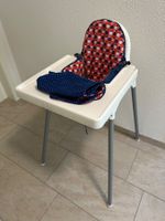 Baby Hochstuhl mit Sitzkissen und Wechselbezug