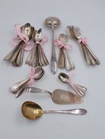 Grosses Jezler Besteck Service Silber La Reine Nr.25
