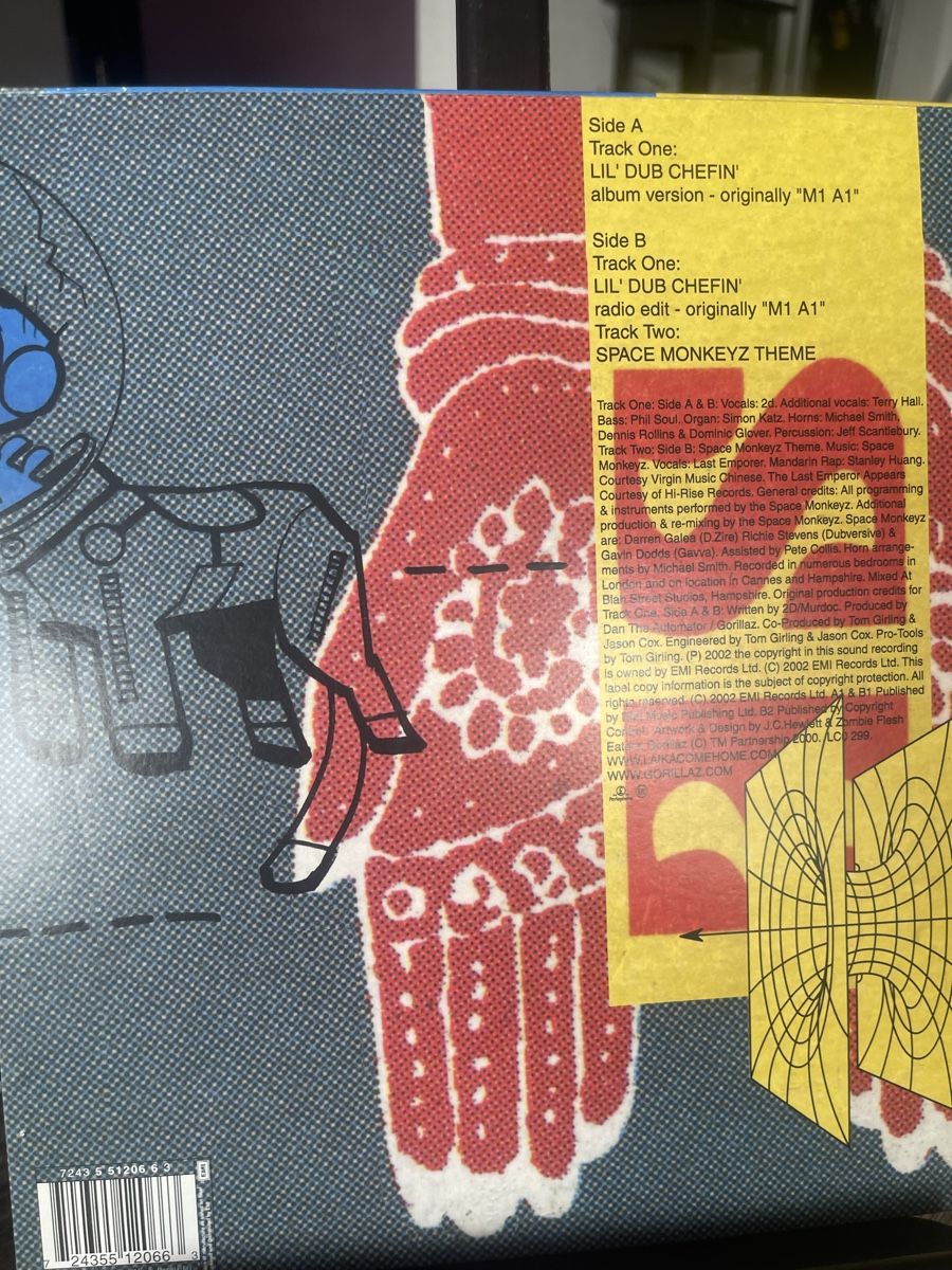 Vinyles: Space Monkeys vs Gorillaz / il dub Chefin – Neuf (Voir description) à Dagmersellen par stonefinger 1