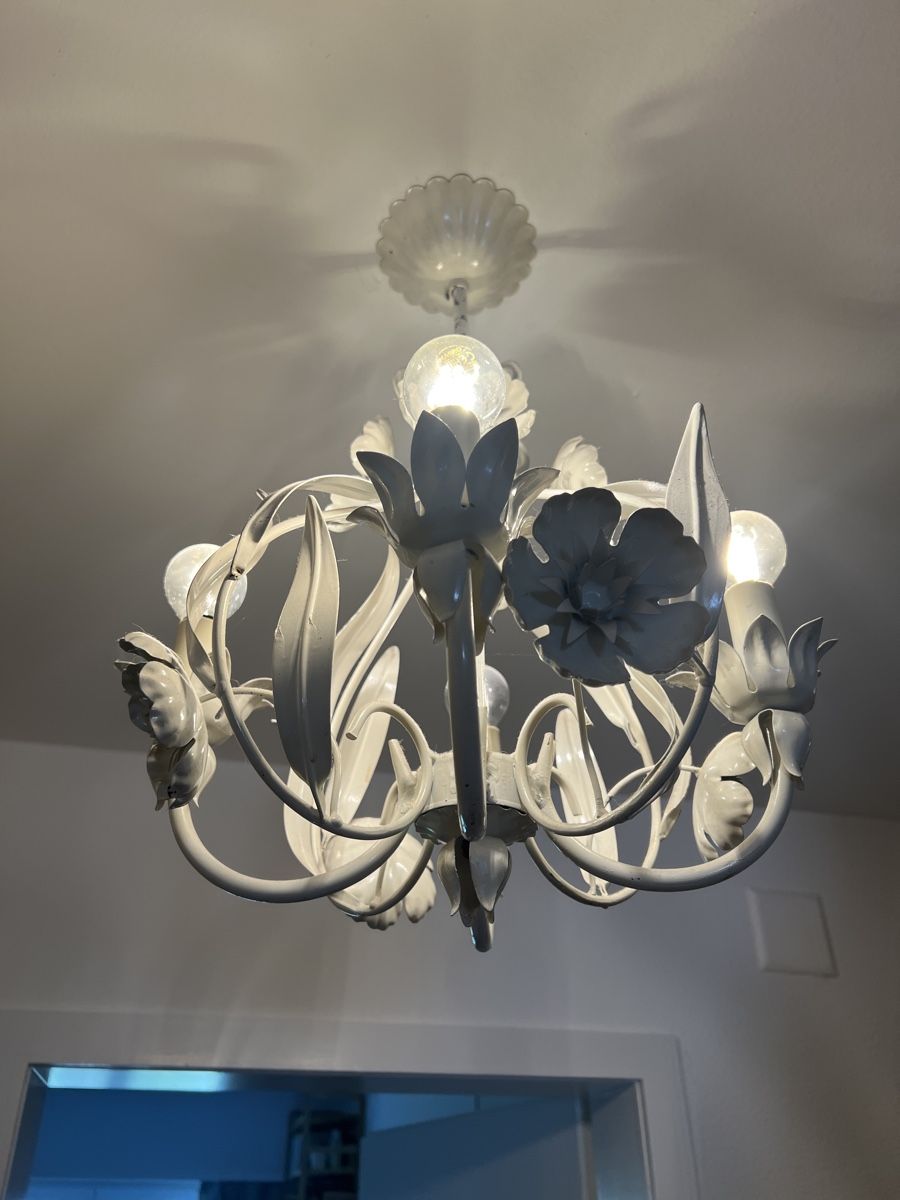 Lampadari & plafoniere: Hängelampe Blumen Ferro Luce – Usato da Zürich venduto da ViolettRosenRot 1