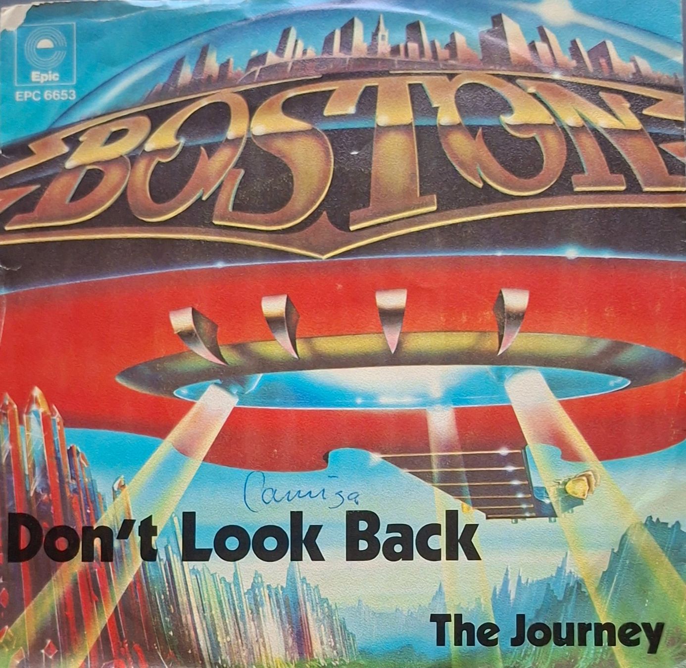 Dischi in vinile: Vinyl-Single Boston - Don't Look Back – Usato da Langenthal venduto da Modo39