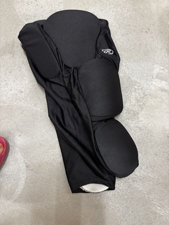 Footballhose schwarz gebraucht ohne Gurt