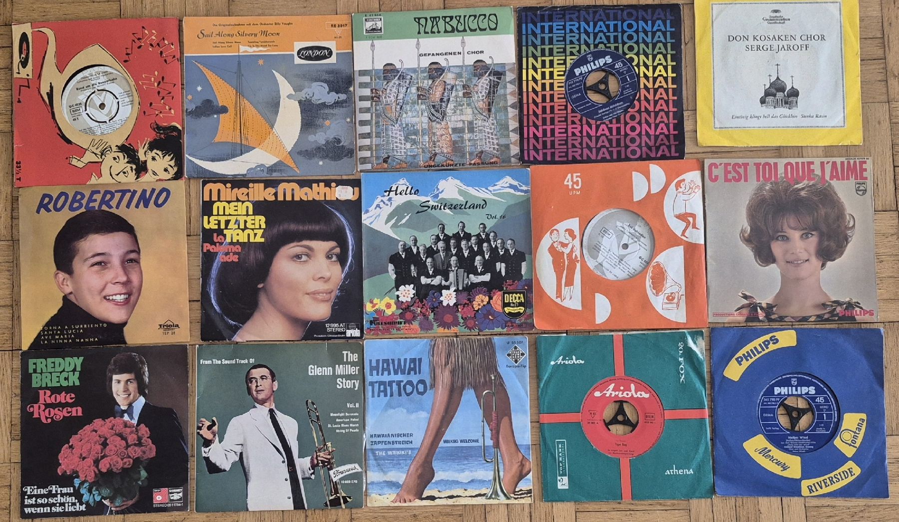 Schallplatten: Konvolut Singles Platten diverse Interpreten – Gebraucht aus Bern von san_kcw5 1
