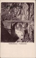 AK Gotthard Strasse _ Teufelsbrücke