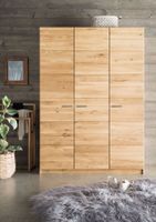 Massivholz Schrank SAN ANTONIO Wildeiche massiv 140 x 197 cm