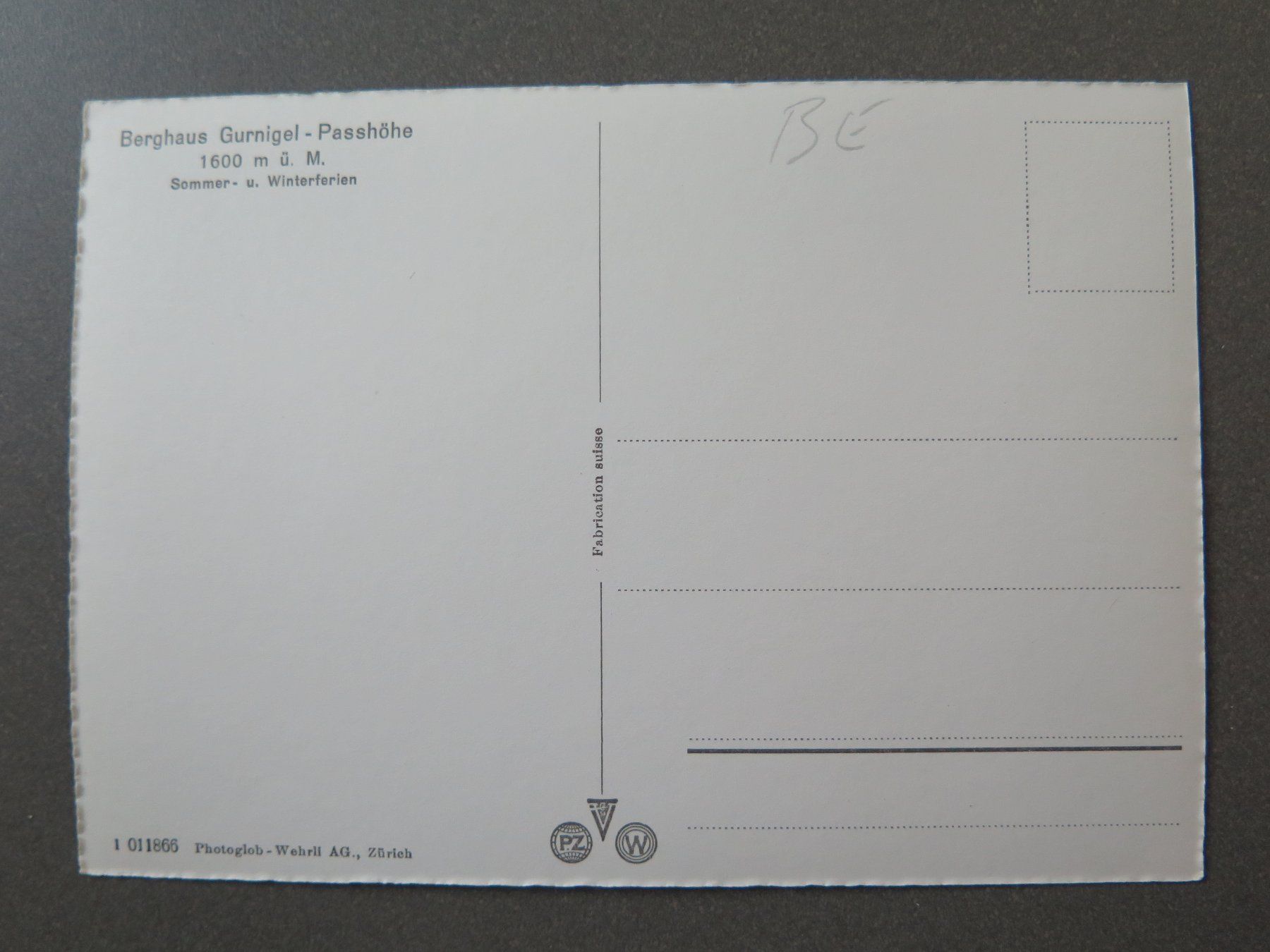 Cartes postales: GURNIGEL - PANZER - MEHRERE PANZER – D'occasion à Wittenbach par lipasal 1