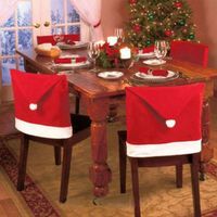 +4er Weihnachts Stuhlhussen Weihnachten