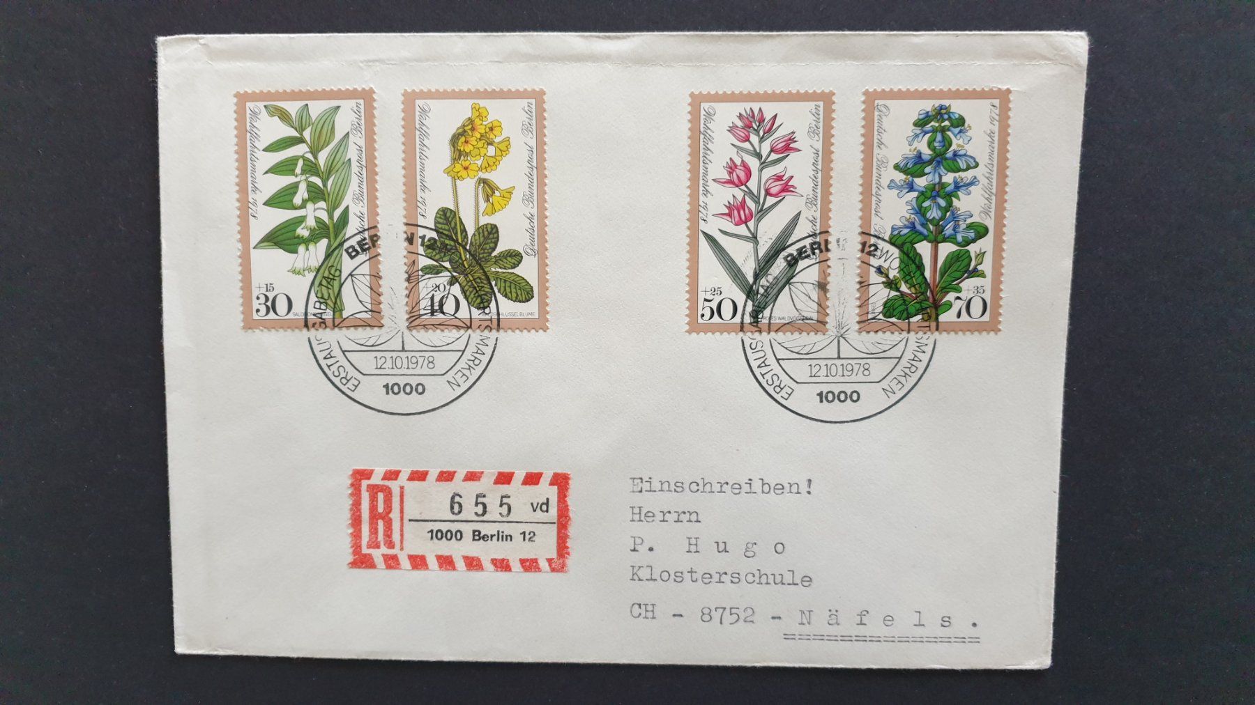 Alle Briefmarken: Deutsche Bundespost. – Gebraucht aus Goldach von armando_r 2