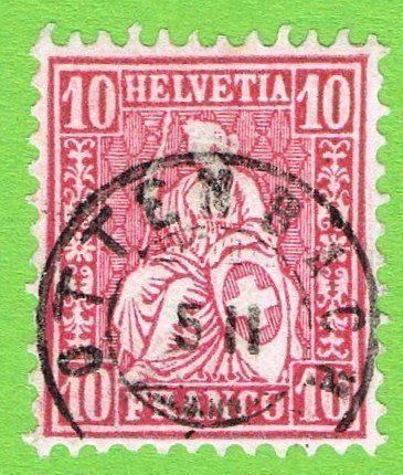 Tutti i francobolli: Zwergstempel Ottenbach – Usato da Biberstein venduto da Jura39