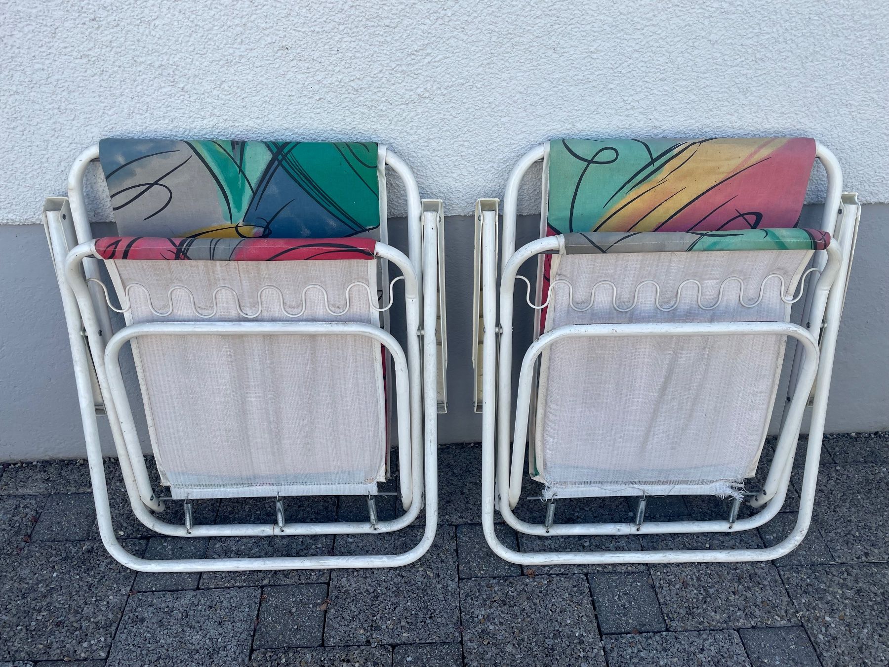 Sedie: 2 Vintage Klapp-Gartenstühle von Mcamping – Usato da Winterthur venduto da moschtli20 5