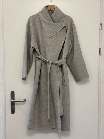 ZARA leichter Wollmantel - Hand Made Gr L