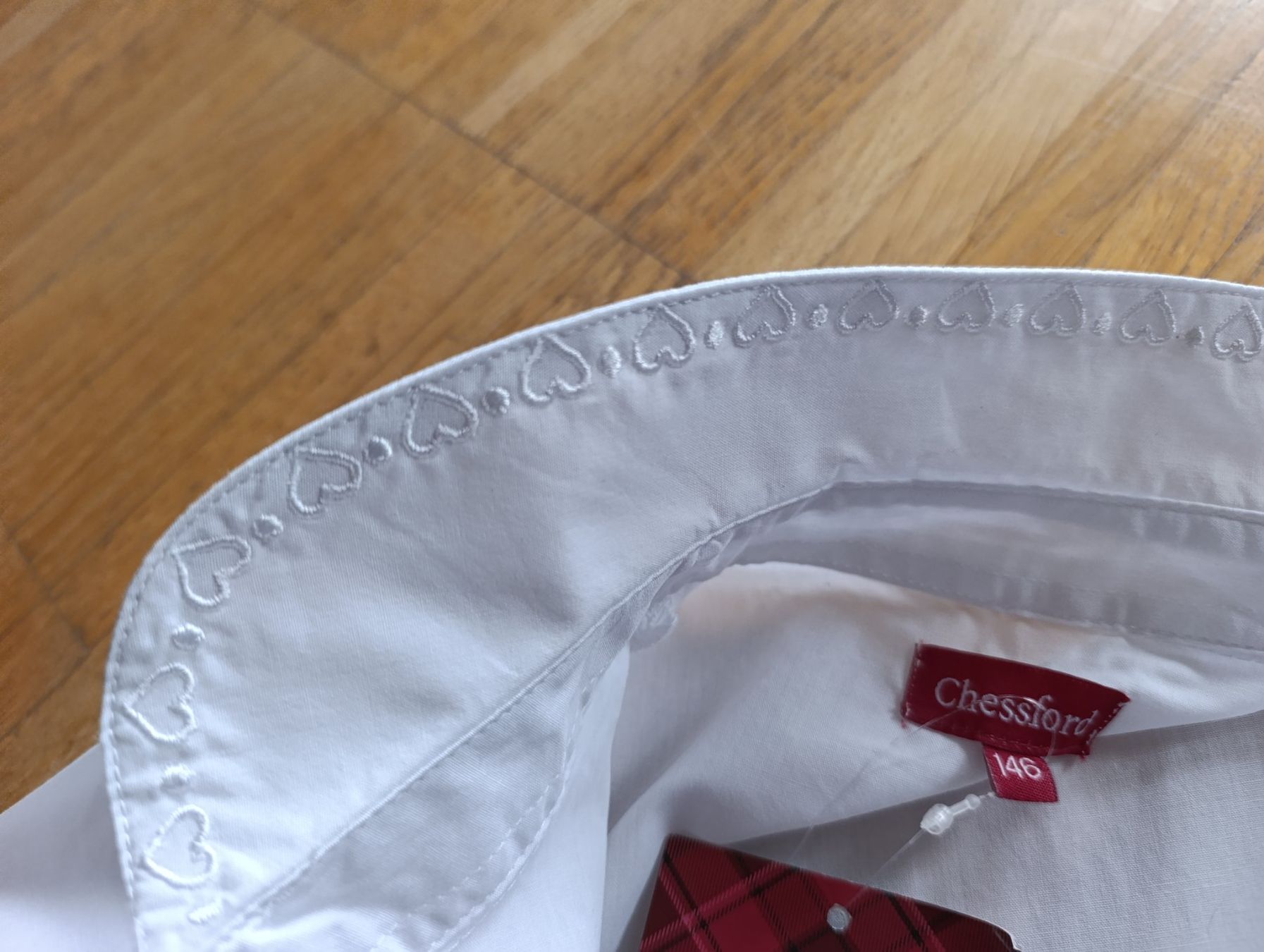 Camicette, T-shirt & Top: Mädchen Bluse weiss, Gr 140 – Usato da Zürich venduto da mir_2kjl 3