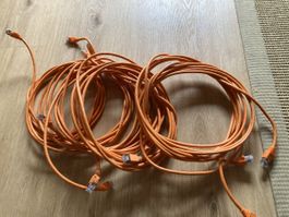 Orange Netzwerkkabel, 3 Meter, CAT.6A, Top Zustand!