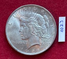 1023 1 Dollar 1922 Silber USA