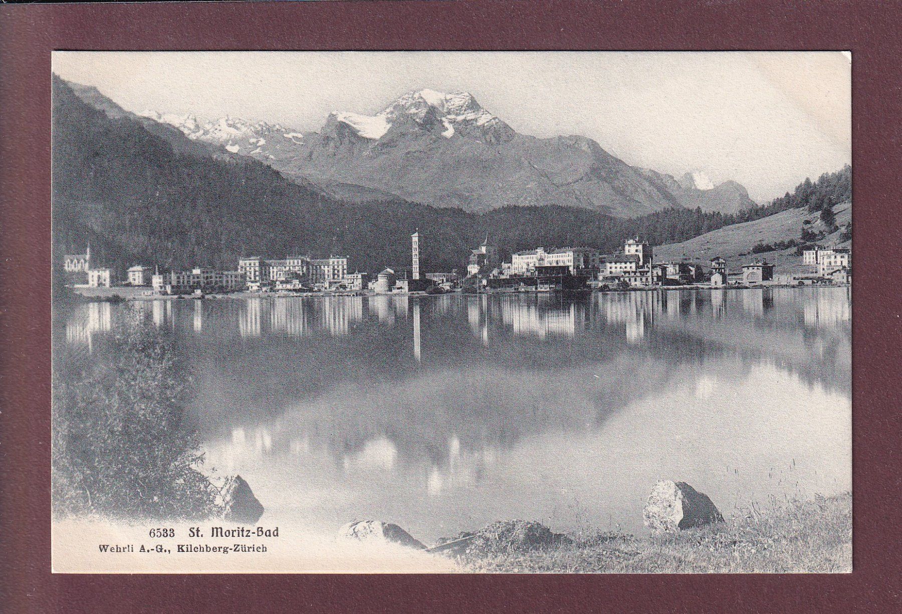 Cartes postales: ST. MORITZ-BAD – D'occasion à Pully par nicecards