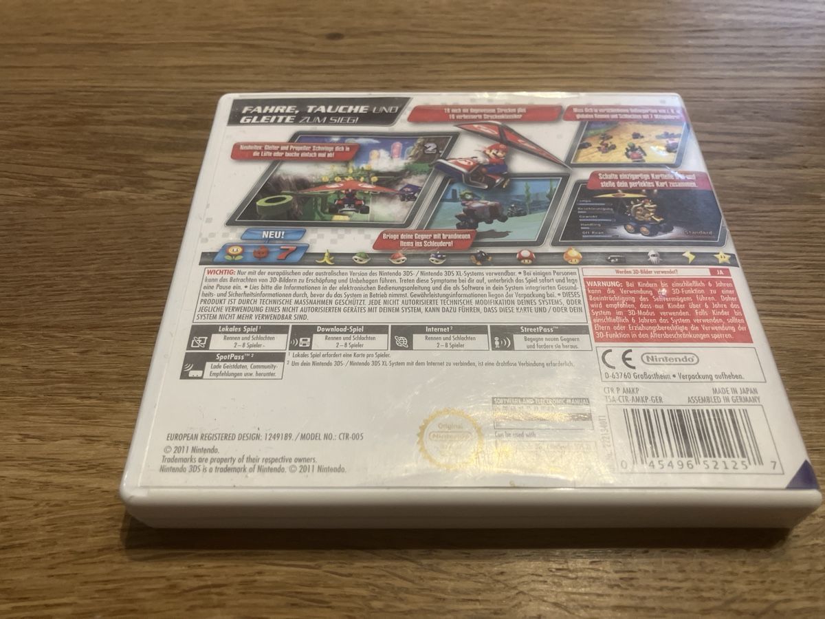 Nintendo Giochi: Nintendo 3DS Mario Kart – Usato da Kleinlützel venduto da Shabby579 1