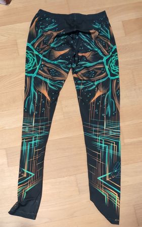 Damen Leggings Print Grösse M gebraucht