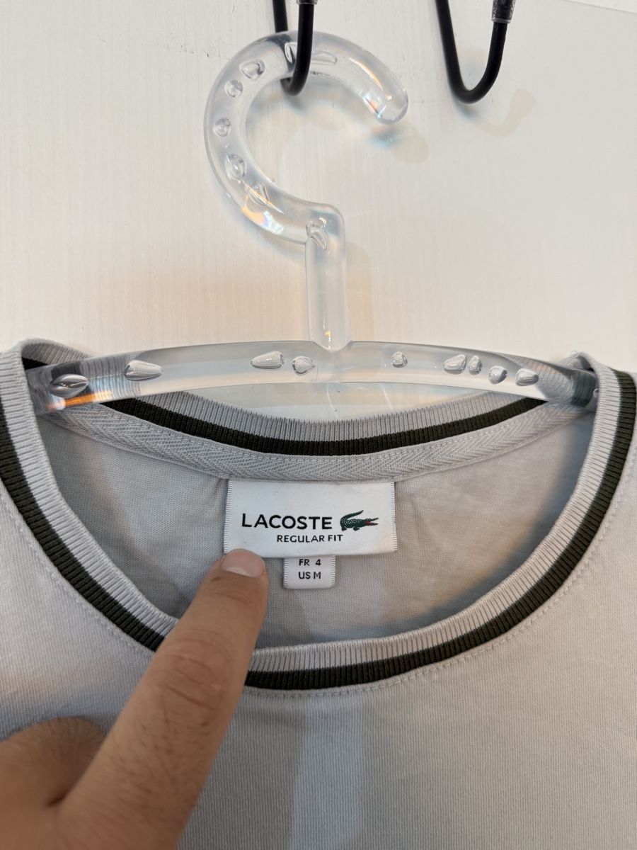 Lacoste T-shirt: Lacoste T-Shirt Grösse 4/M oryginal  – Usato da Wetzikon ZH venduto da Jan_wojt 2