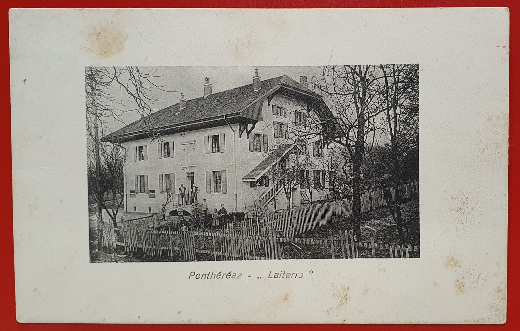 Cartes postales: Penthéréaz 1908 -  Molkerei – D'occasion à Kreuzlingen par Rschweiz1