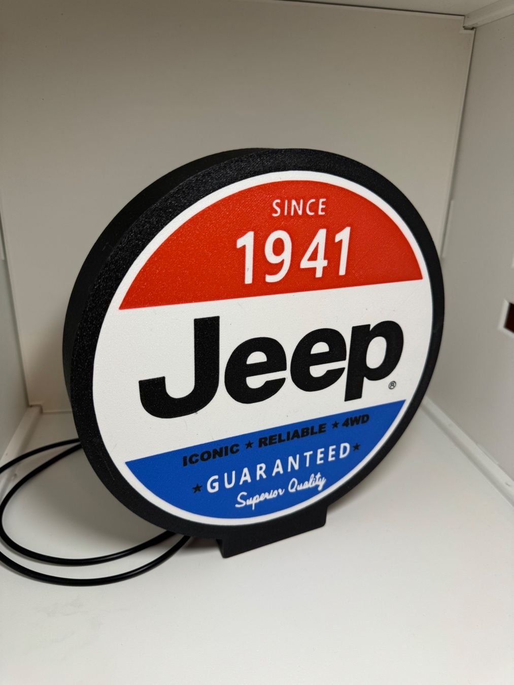 Lampade: Logo lumineux Led JEEP – Nuovo (secondo la descrizione) da Vicques venduto da PAMB3D 1
