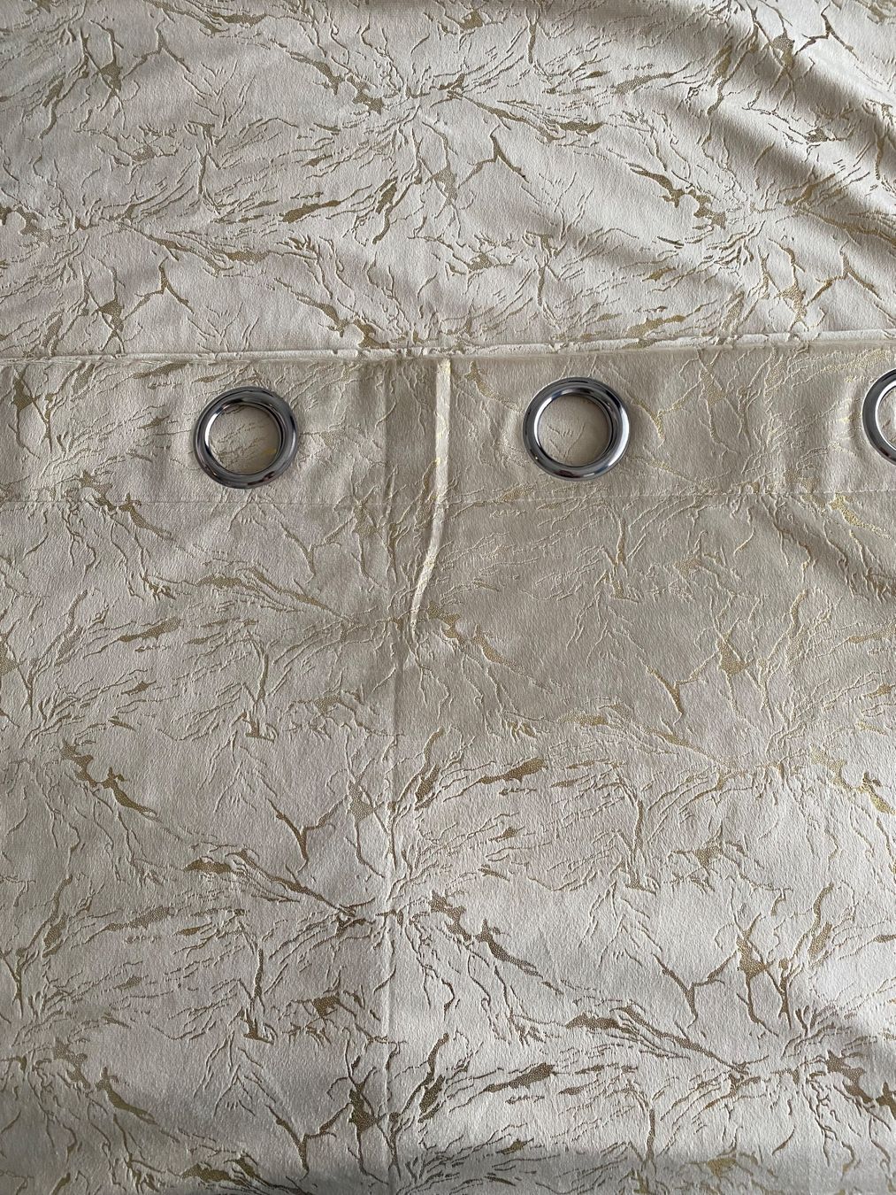 Tende: 2 Vorhang besch gold 140 x 200 cm – Nuovo e nell'imballaggio originale da Dietikon venduto da Enio1
