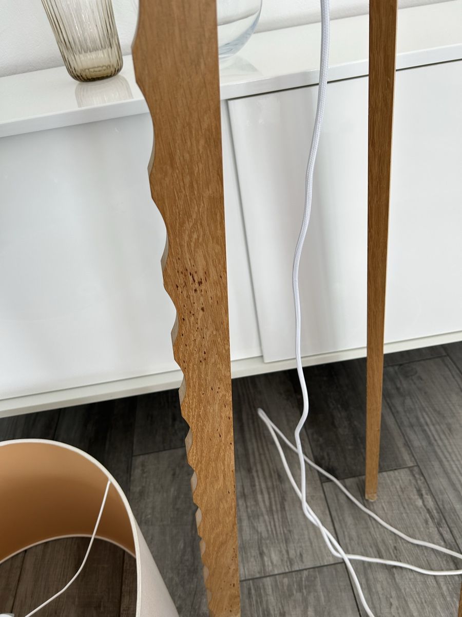 Lampade: DEFEKT - standing interio wooden lamp – Difettoso da RICHTERSWIL venduto da razkua 6
