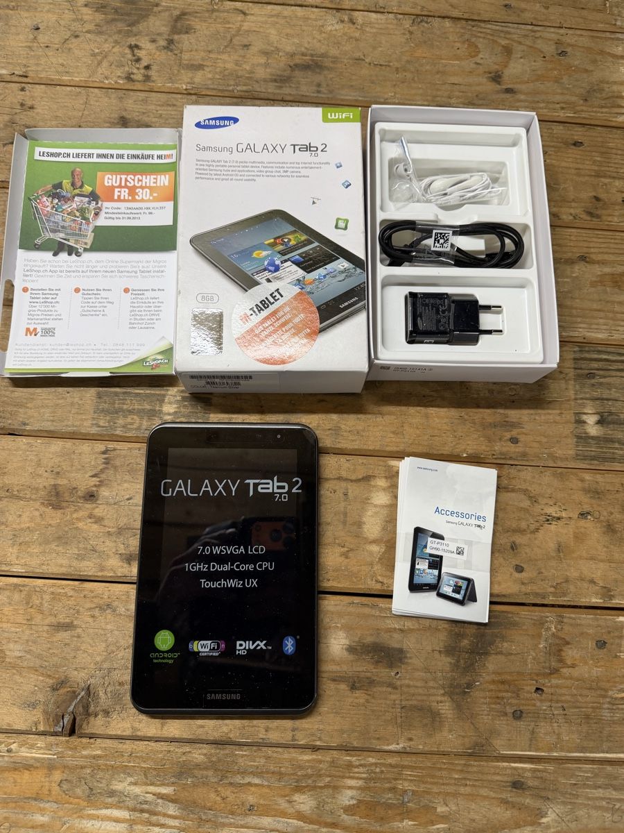 Samsung Tablet PC: Samsung Galaxy Tab2 – Gebraucht aus Brienz BE von soto718
