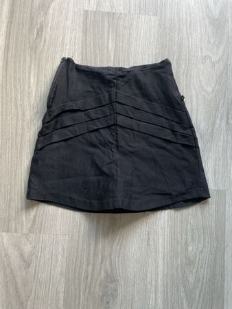 Rock schwarz Grösse XS Damenmode Faltenrock modisch