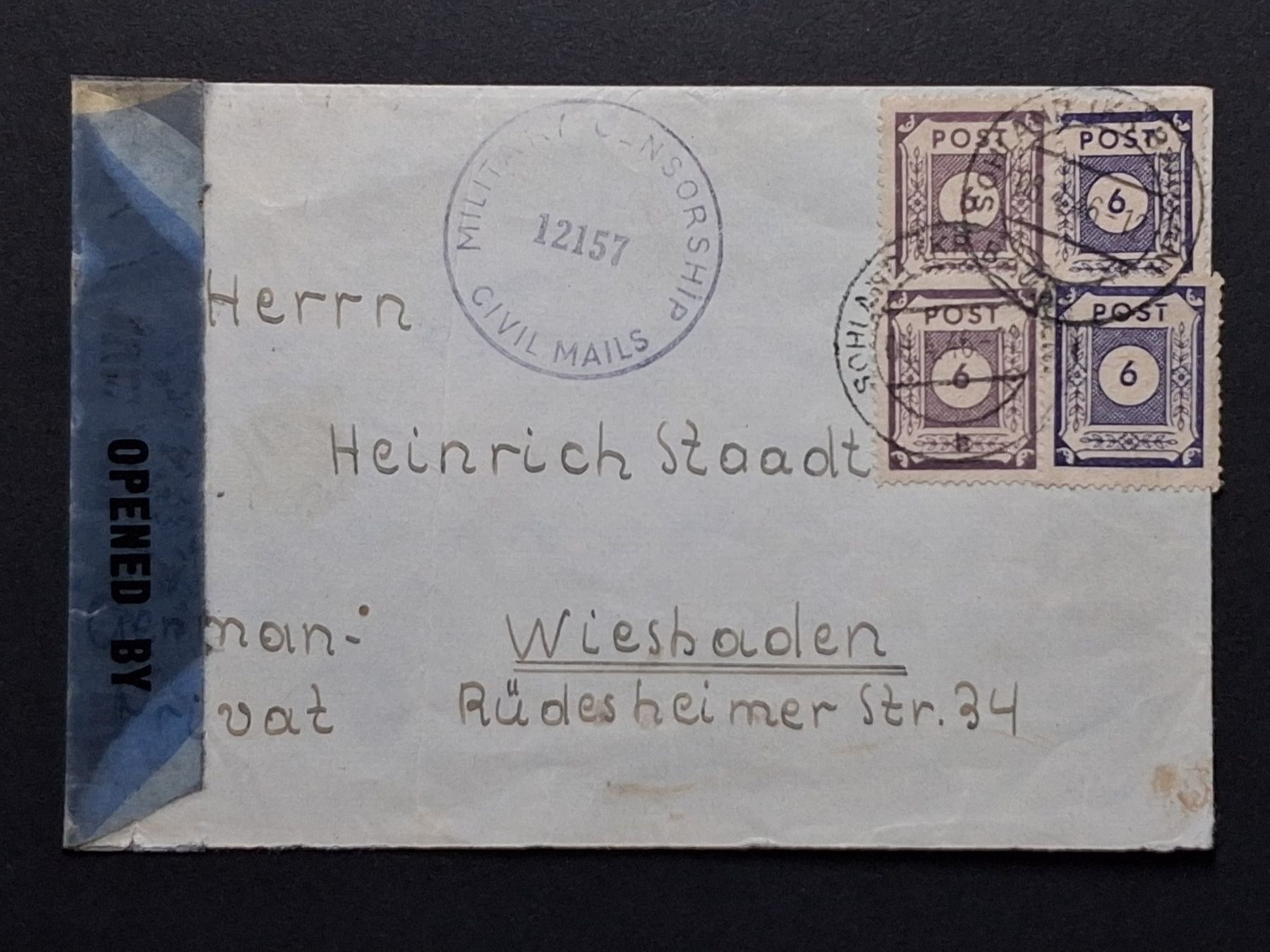 Tous les timbres: SBZ Bezirksprovisorien mit Hannover Civil Meils – D'occasion à Kriens par Nidfeld45