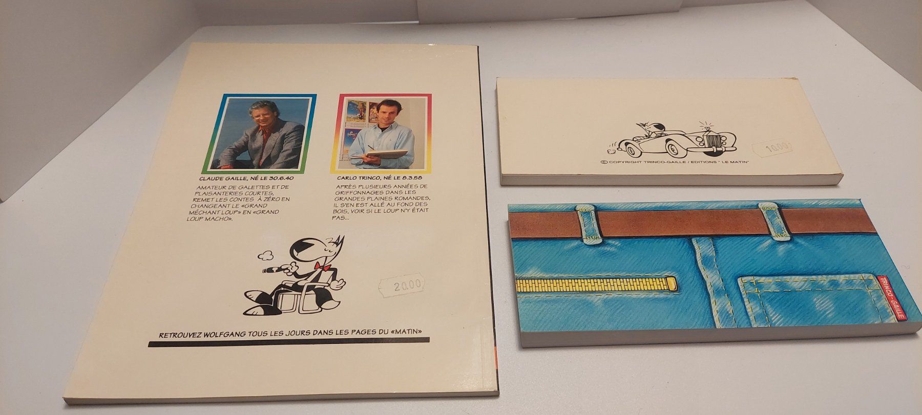 Fumetti: BD "Wolfgang", lots de 3 BD – Usato da Chapelle-s-Moudon venduto da gerryp 1