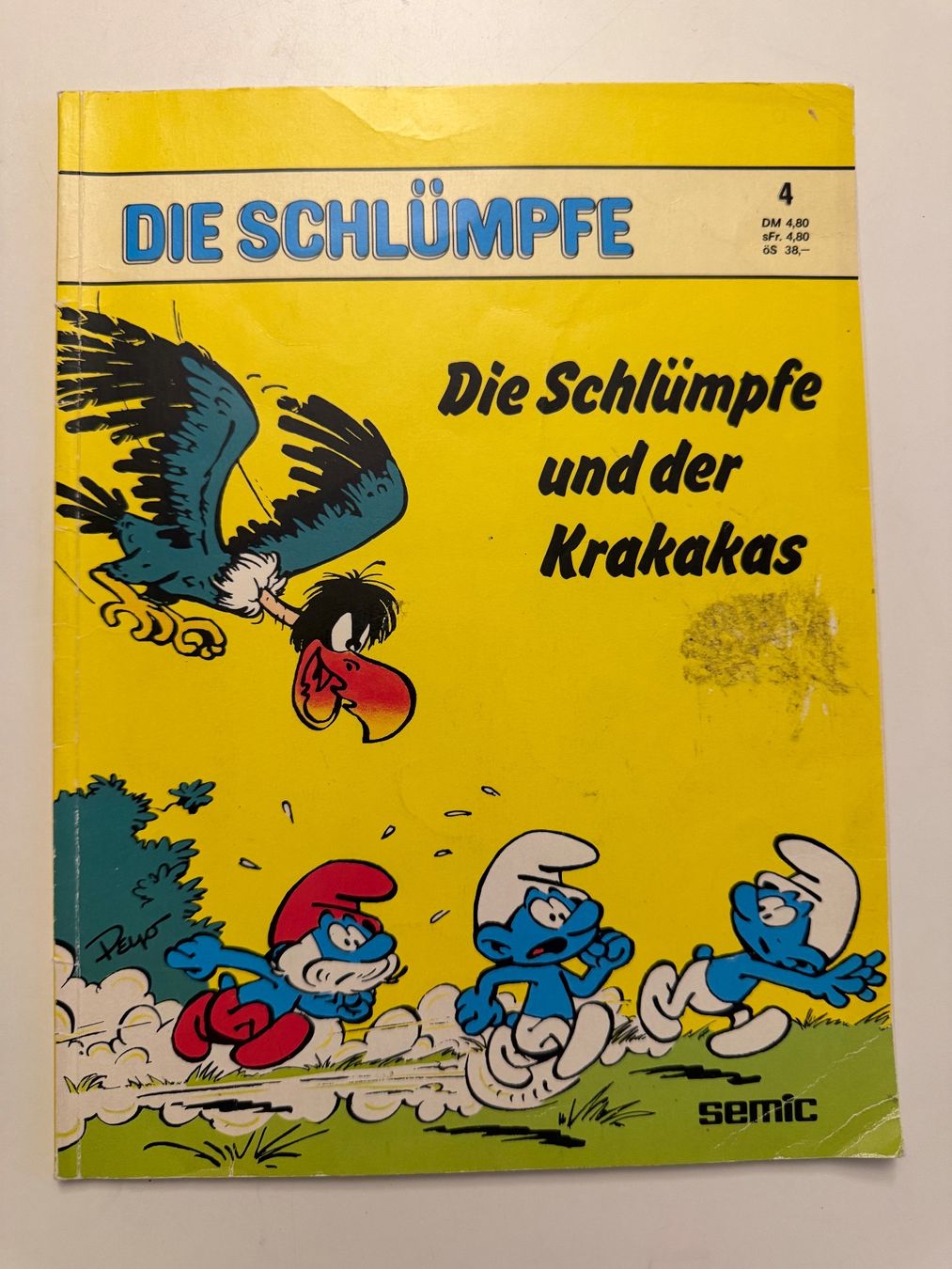 Fumetti: Die Schlümpfe 4 – Usato da Münsingen venduto da Ganjam
