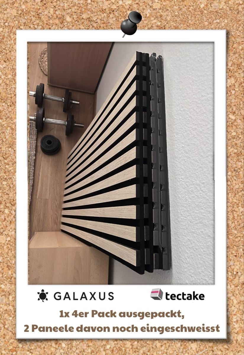 Sonstiges Zubehör: Akustikpaneele Sonic Wall II - Eiche hell, 5 4er-Sets NEU – Neu (gemäss Beschreibung) aus Murten von Anne.M 4