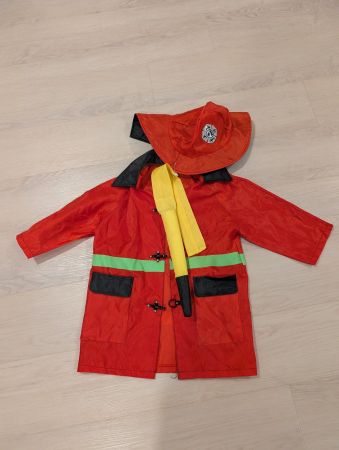 Feuerwehrkostüm 4 bis 6 Jahr