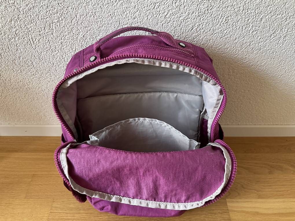 Kipling Rucksäcke: Kipling Rucksack, helles bordeauxrot – Gebraucht aus Belp von mar_d6w8 2