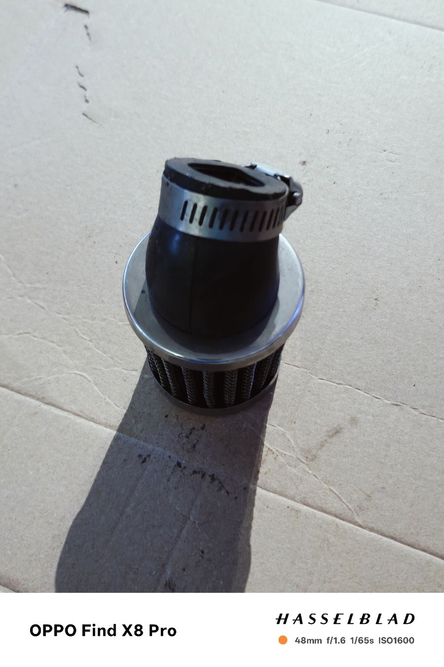 Tutti i ricambio per moto: Universal Luftfilter Chrom – Usato da Rieden AG venduto da Keller54 6