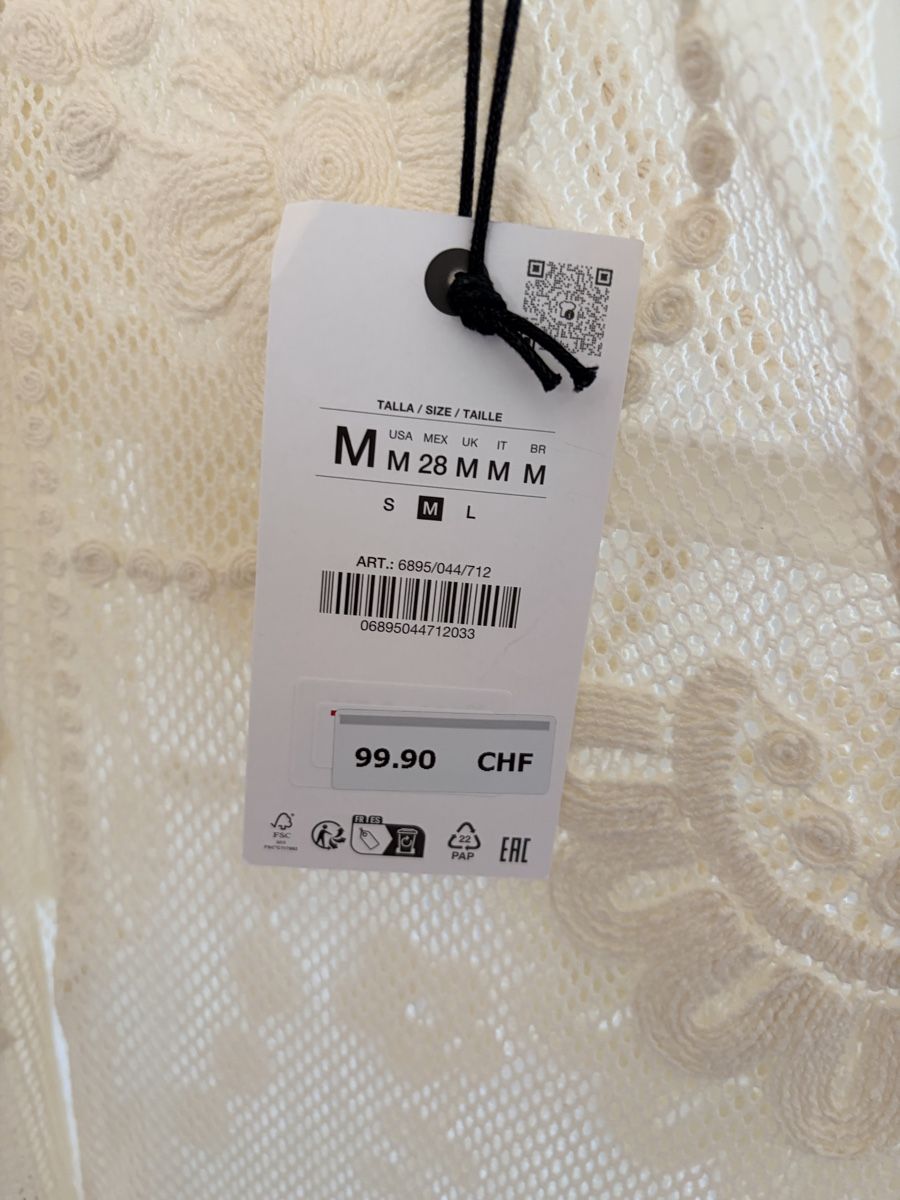 Zara Vestiti: Zara Kleid mit Spitze - Gr. M – Nuovo (secondo la descrizione) da Brugg AG venduto da Elle_1 6