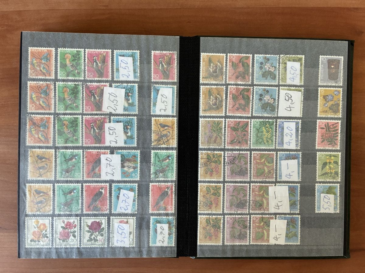 Tutti i francobolli: Album Pro Juventute, Postfrisch, mit & ohne Stempel – Nuovo (secondo la descrizione) da Basel venduto da luginbhl1431 6