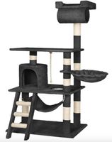 Kratzbaum Stokeley 141cm schwarz - Gratis Versand