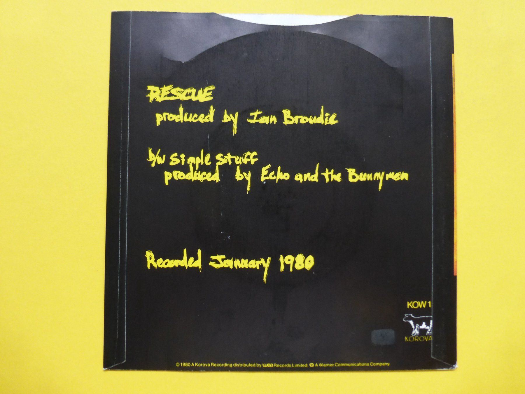 Schallplatten: Echo & The Bunnymen – Rescue – Gebraucht aus Zürich von Swiss57 1