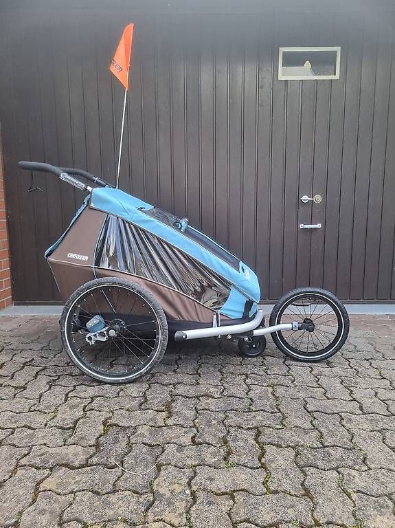 Anhänger: Croozer Kinderanhänger 1 Platz inkl. Jogging-Set & Kupplung – Gebraucht aus Oberembrach von Snowjos 1
