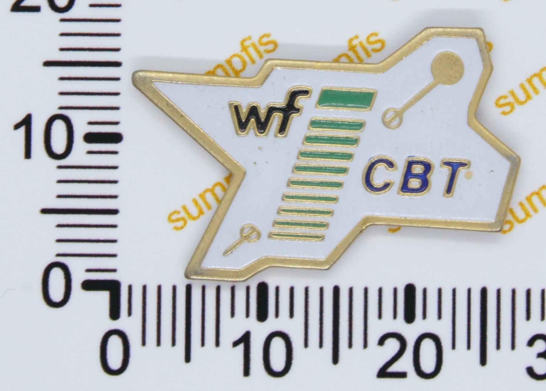 Placchette & Badge: Pin wf CBT (Therapie, oder Warframe Closed Beta Test?) – Usato da Winterthur venduto da sumpfis