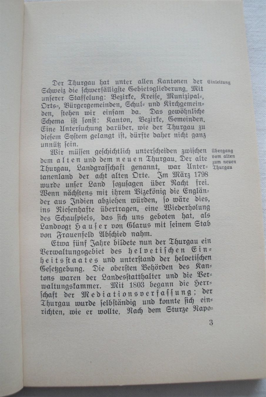 Bücher: Geschichte der thurgauischen Gebietseinteilung – Gebraucht aus Schaffhausen von Hottschili 2