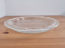 Glasi Hergiswil Platte - 35 cm - vintage Tortenplatte Apéro