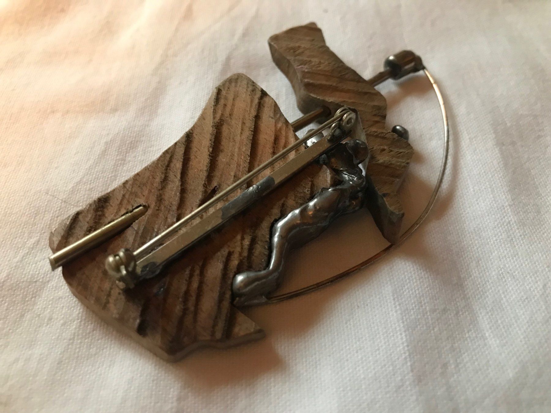 Spille & Fermagli: Brosche unikat, vintage? art deco? – Usato da Basel venduto da jillybean