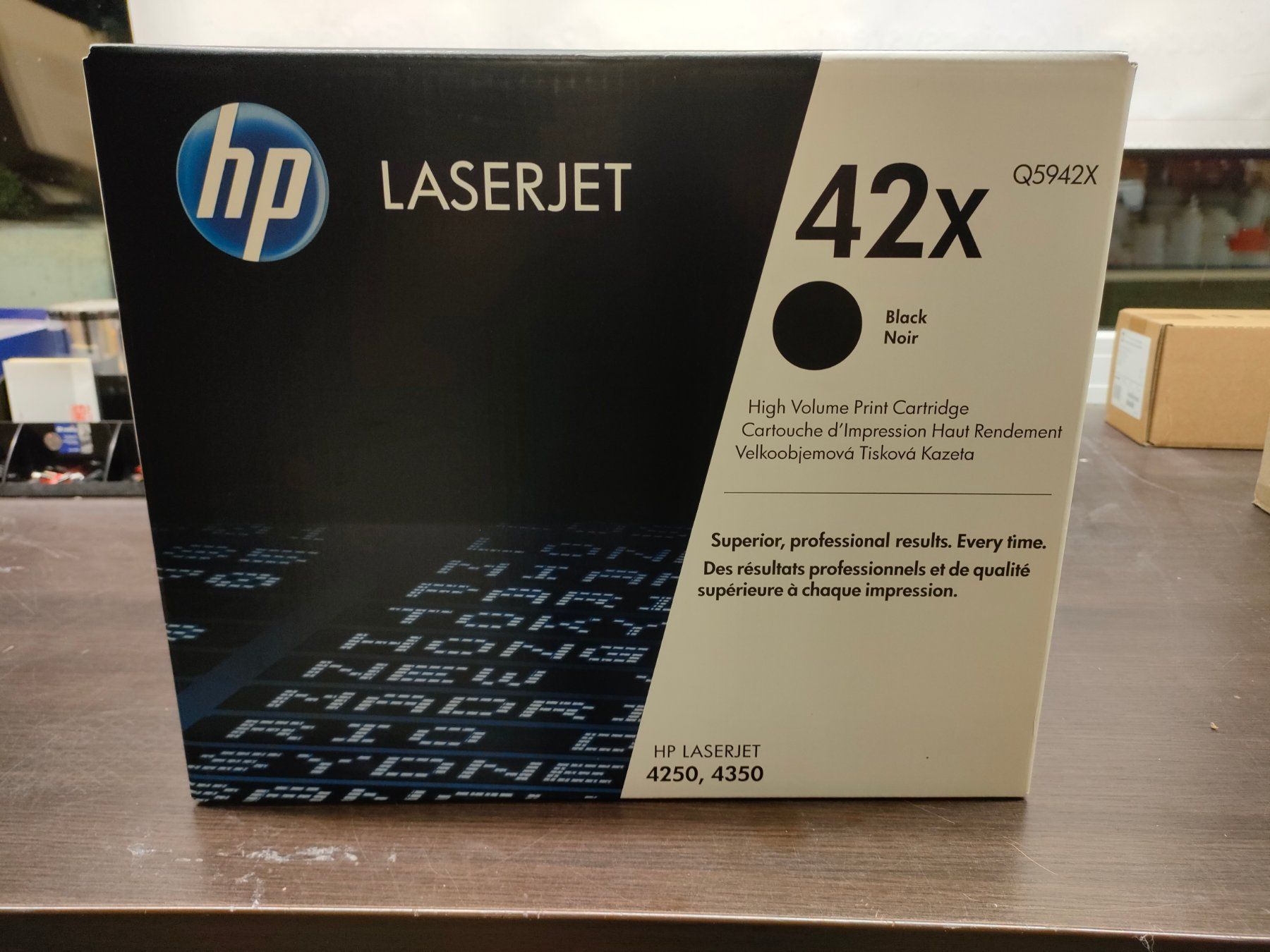 Hewlett Packard Cartucce per stampanti & toner: HP Tonermodul 42X Black – Nuovo e nell'imballaggio originale da Schongau venduto da inf_d8qn