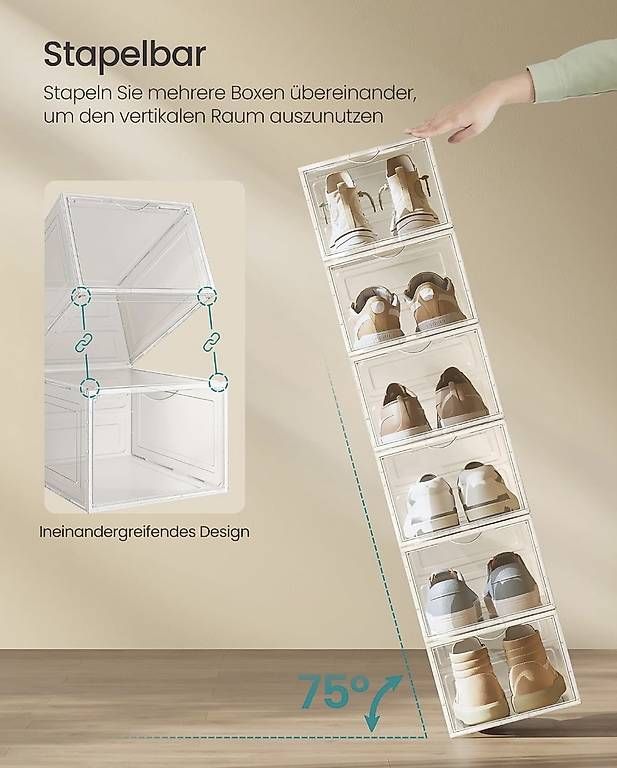 Contenitori & Simili: Transparente Schuhboxen – Usato da Allschwil venduto da Funlady91 3