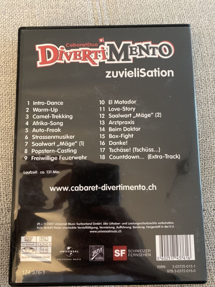Alle DVDs: Divertimento DVD 2x – Gebraucht aus St. Gallen von sabrina_19 3