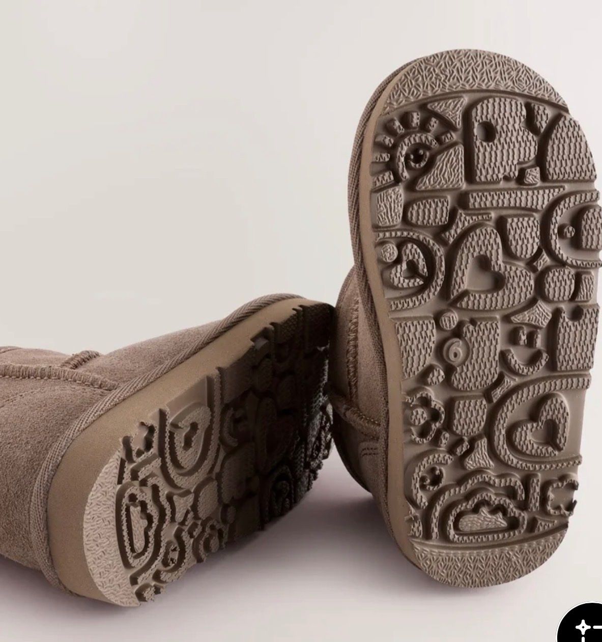 Schuhe für Mädchen: Mädchen Boots Etoupe Lammfell  Grösse 23 – Gebraucht aus Port von 11.12 4