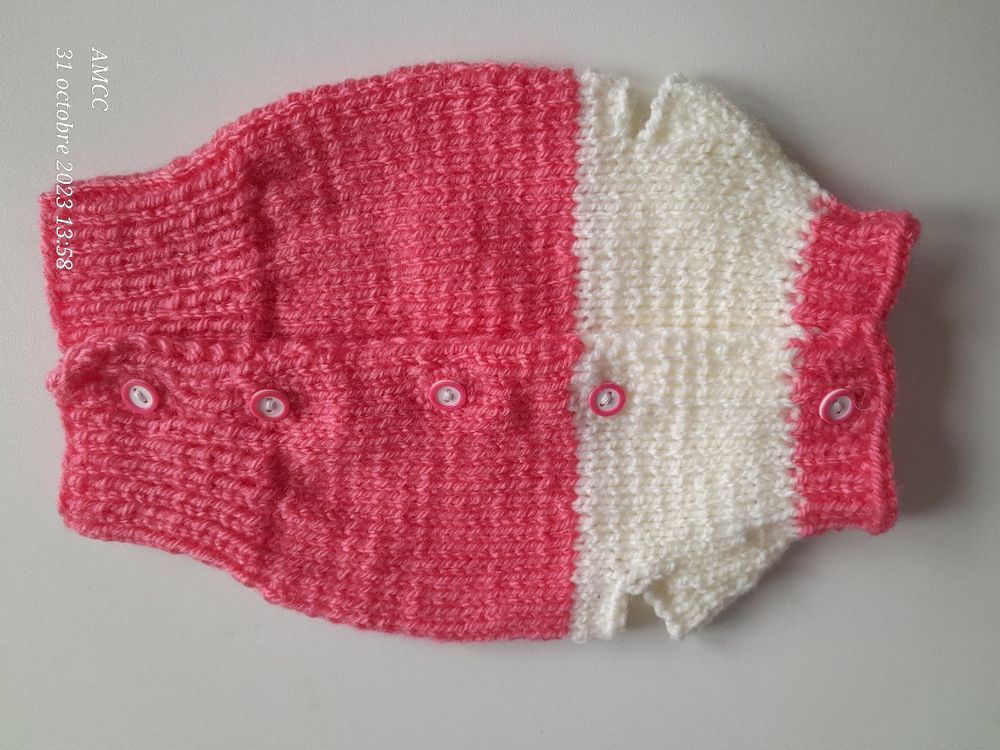 Tivhelrf Pull En Tricot Bébé Broderie Personnalisée - Col Rond Manches Longues Automne Hiver