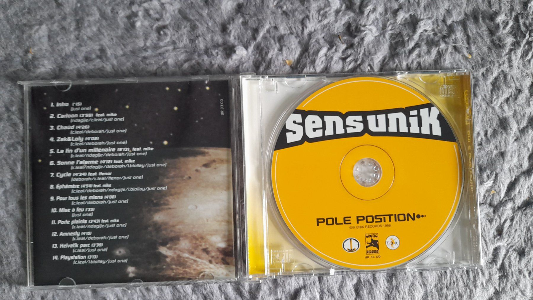 CD: SENSUNIK     POLE POSITION.....     CD – Usato da Wetzikon ZH venduto da Ramones01 2